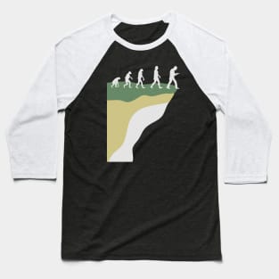 Rise and Fall of Man II Baseball T-Shirt